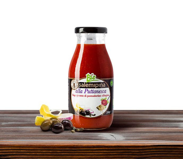 Ready-to-use puttanesca sauce 250 g