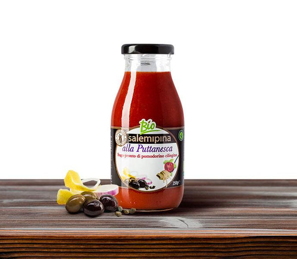 Gebrauchsfertige Puttanesca-Sauce 250 g