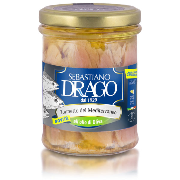 Mediterranean tuna fillets in olive oil 200 g