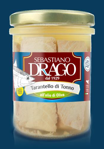 Tarantello di tonno in olio di oliva 200g