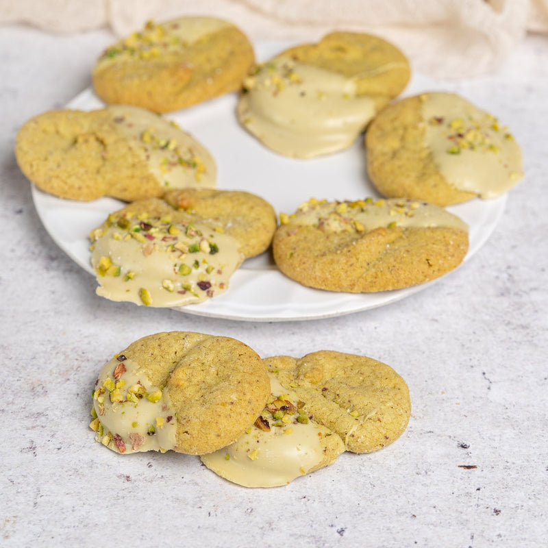Biscuits de pistache 200gr gratuits