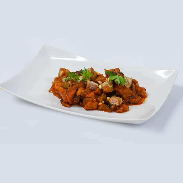 Caponata di melanzane e tonno 200g