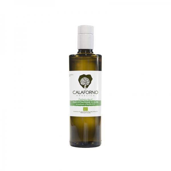 Olio aromatizzato al basilico 25 cl