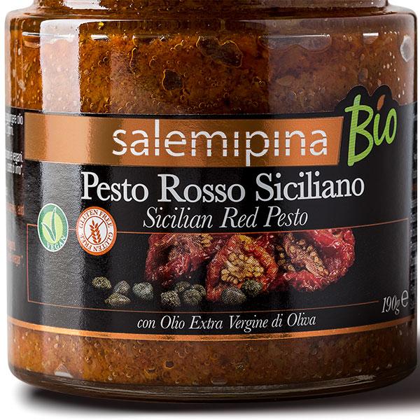 Pesto Rosso alla siciliana biologico 190g