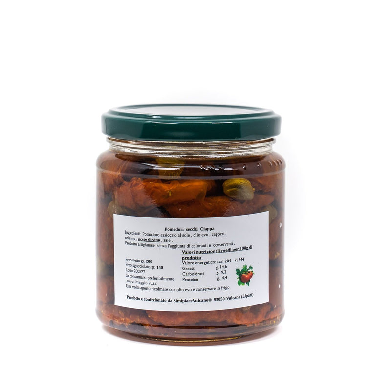 Pomodori Sott'Olio Ciappa di Vulcano 280 g