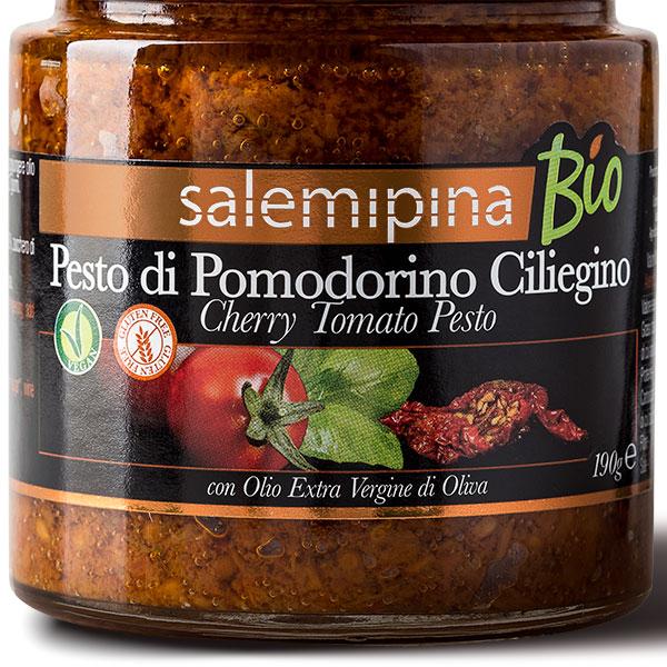 Pesto di pomodoro ciliegino biologico 190 g