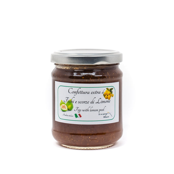 Fig jam and lemon peel 230 g