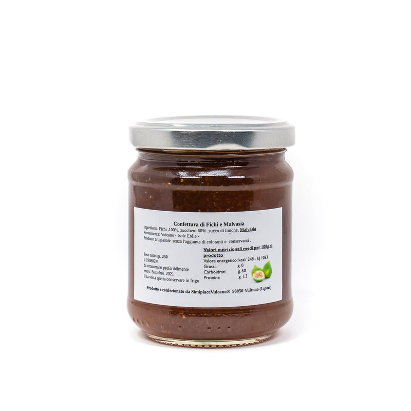 Confettura di Fichi e Malvasia di Vulcano 230 g