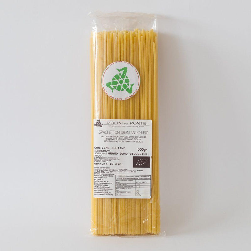 Pasta Spaghettoni di Grano biologico di Sicilia 500 g