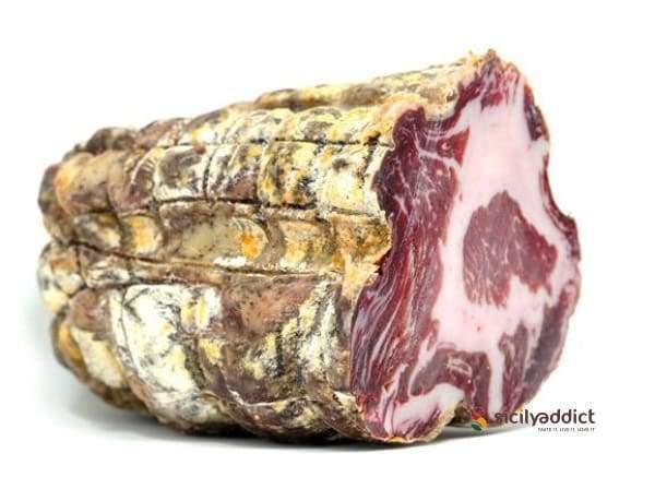 Capocollo Di Suino Nero Dei Nebrodi Presidio Slow Food 300g