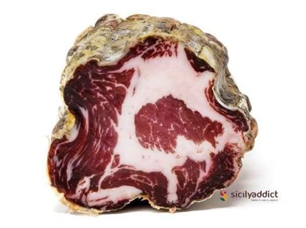 Capocollo Di Suino Nero Dei Nebrodi Presidio Slow Food 300g