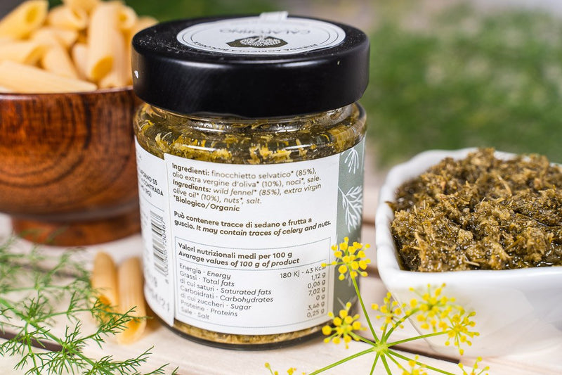 Pestato di Finocchietto selvatico in vaso 160 g