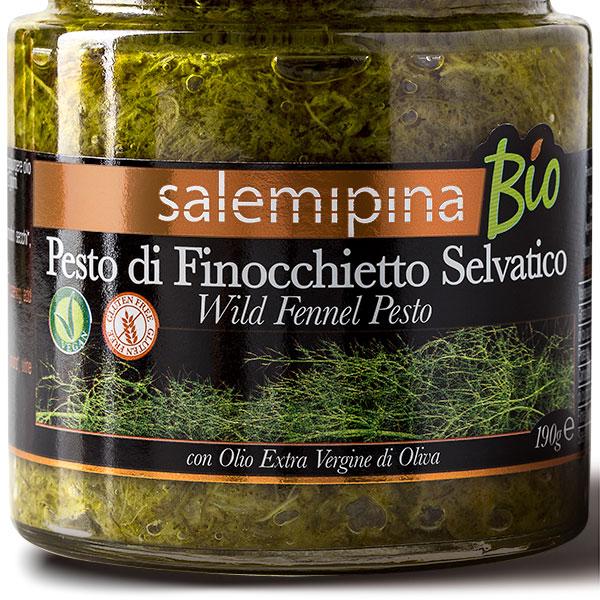 Pesto di finocchietto selvatico biologico 190 g