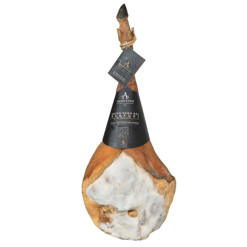 Prosciutto crudo di Suino Nero Dei Nebrodi Stagionato 24mesi