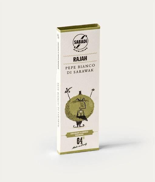 Cioccolato di Modica IGP al Pepe Bianco Sarawak 50 g