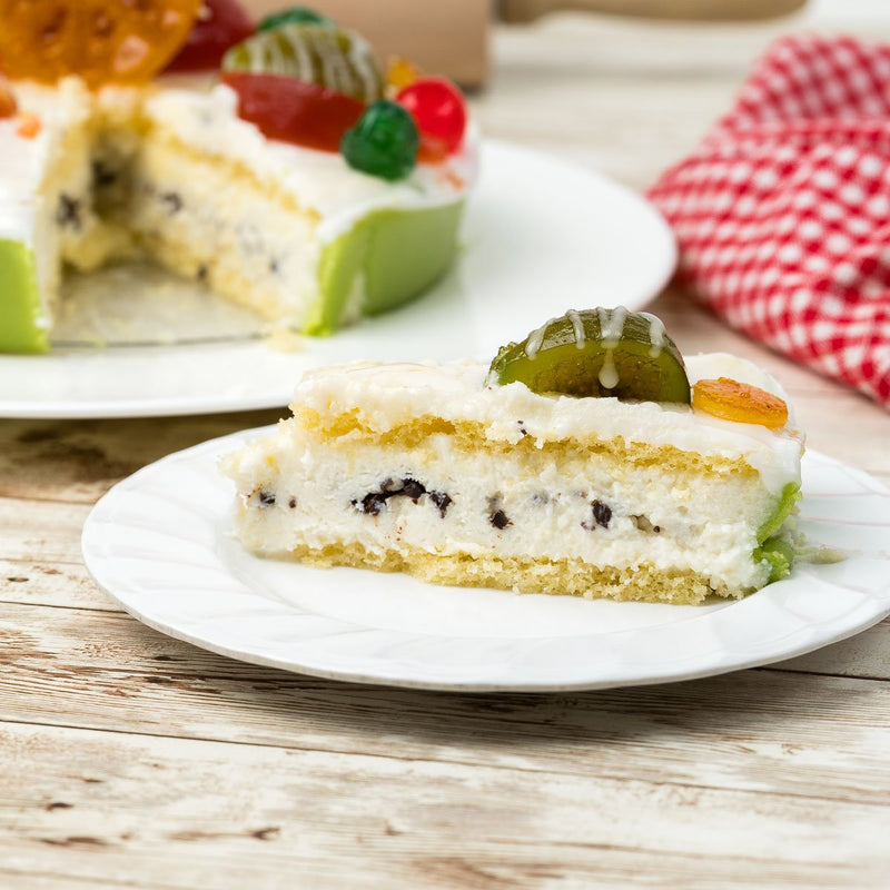 Cassata fresca con ricotta di Pecora da 1 Kg in confezione antirottura