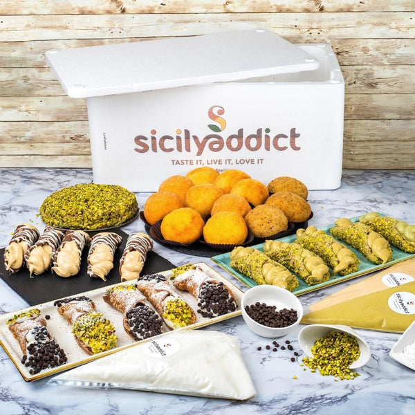 Box prodotti Meravigghia + Sac a poche crema di pistacchio OMAGGIO - SicilyAddict