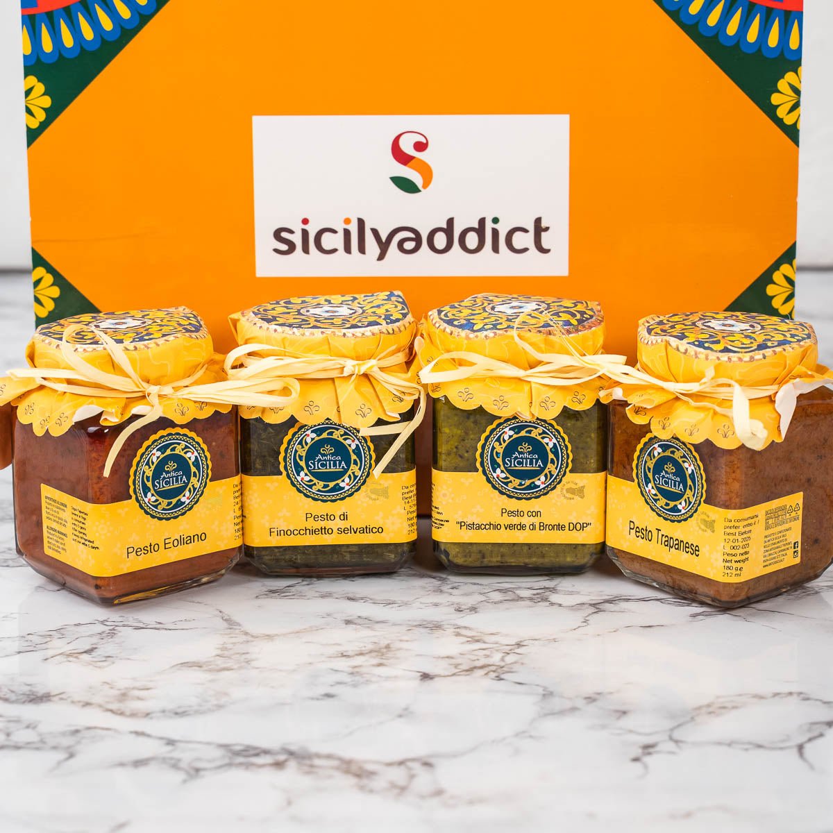 Box prodotti Pestati Siciliani - SicilyAddict