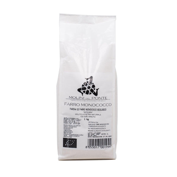Farina Farro Monococco di Sicilia biologico molito a Pietra Naturale 1 Kg - SicilyAddict