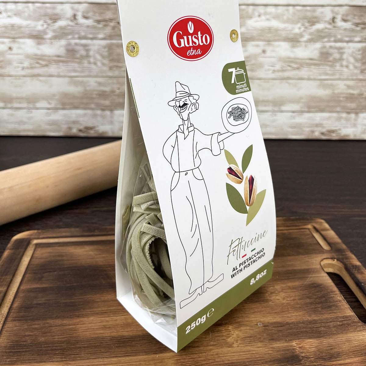 Fettuccine al pistacchio 250 g - SicilyAddict