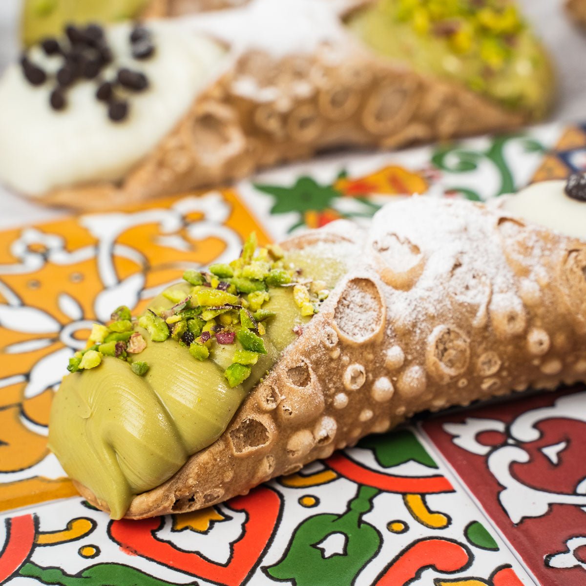 Kit cannoli con ricotta e crema di pistacchio - SicilyAddict
