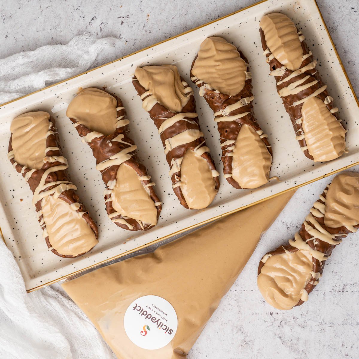 Kit cannoli siciliani ciokobueno - SicilyAddict