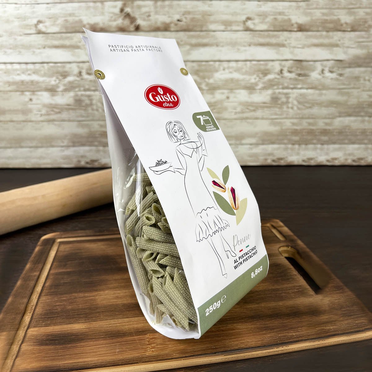 Penne al pistacchio 250 g - SicilyAddict